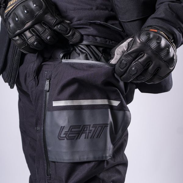 Штани LEATT 7.5 RALLY HydraDri Adventure Pant [Stealth], 32 5026002701 фото