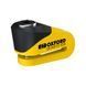Замок Oxford Quartz XD6 Disc Lock Yellow/Black LK207 фото 2