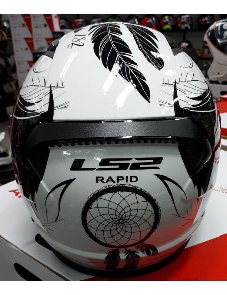 Шолом LS2 FF353 Rapid 2 Boho White Black Pink XS 163532615XS фото
