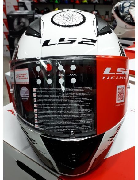 Шолом LS2 FF353 Rapid 2 Boho White Black Pink XS 163532615XS фото