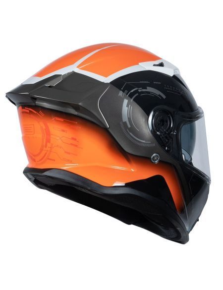 Шолом Origine Force Techno Fluo Orange Titanium Gloss (L) 203028015300205 фото