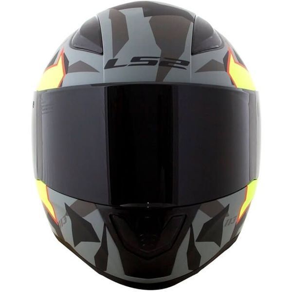 Шлем LS2 FF353 Rapid Paschoalin Matte Grey/ Hi-Vis Yellow XL 103973852XL фото