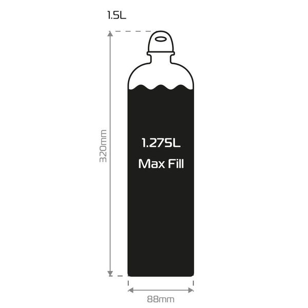 Паливна колба Oxford Fuel Flask 1.5L OX834 фото