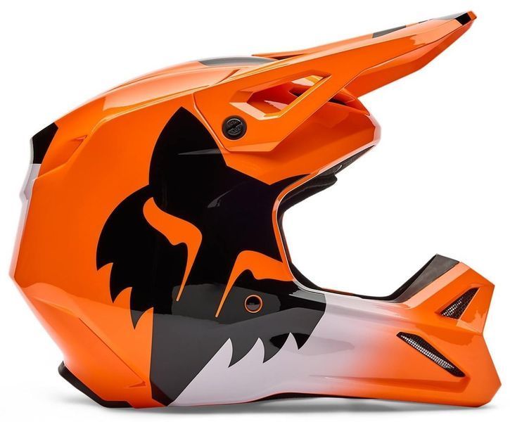 Шлем FOX V1 Helmet - SHIELD [Flo Orange], XXL 36385-824-2X фото