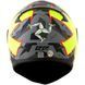 Шлем LS2 FF353 Rapid Paschoalin Matte Grey/ Hi-Vis Yellow XL 103973852XL фото 4