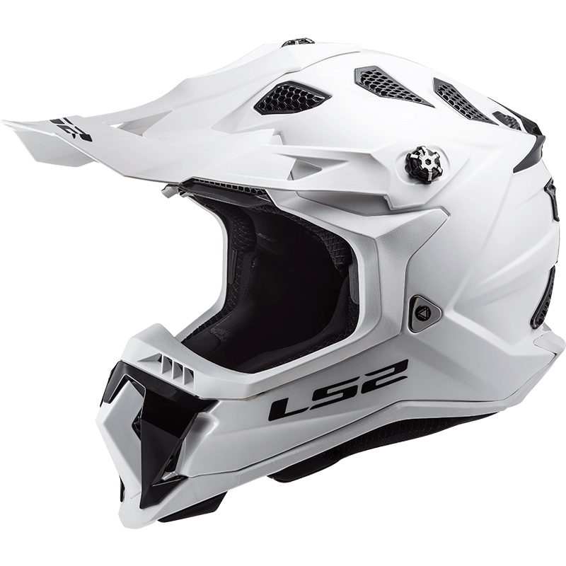 Купить Мотошлем LS2 MX700 Subverter Evo Single Mono Gloss White
