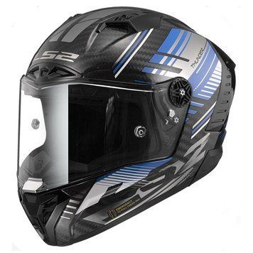 Шлем LS2 FF805 Thunder C Volt Gloss Black Blue L 168055623L фото