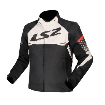 Куртка LS2 Apex Man Jacket Black White Red (L) 64270W0132L фото