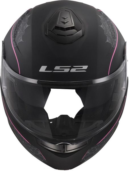 Шолом LS2 FF908 Strobe 2 Lux Matt Black Pink 3XL 5690821453XL фото