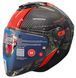 Мотошолом SHARK RS Jet Carbon Skin Red L HE8200EDRDL фото 1