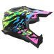 Мотошлем LS2 MX708 Fast 2 Grotesk Blue Pink Green 3XL 4670823543XL фото 8