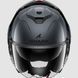 Мотошолом Shark Oxo Blank Gun Metal XL HE8700EA05XL фото 6