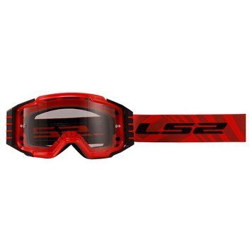 Окуляри LS2 Charger Pro Goggle Red with Clear Visor 7202002032 фото