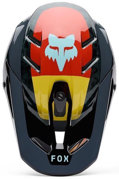 Шолом FOX V3 RS Helmet - GRID [Orange], XXL 33528-016-2X фото