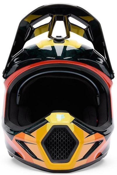 Шолом FOX V3 RS Helmet - GRID [Orange], XXL 33528-016-2X фото
