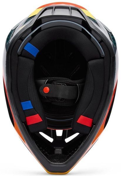 Шолом FOX V3 RS Helmet - GRID [Orange], XXL 33528-016-2X фото