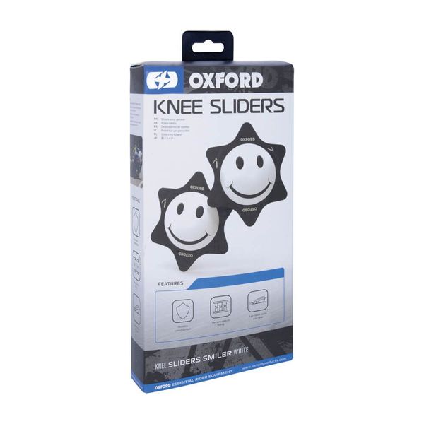 Слайдери Oxford Smiler Knee Sliders White OX685 фото