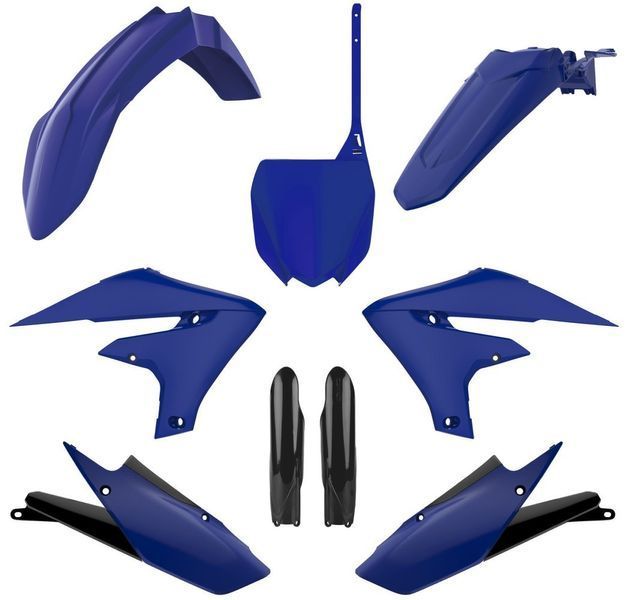 Пластик Polisport MX kit - Yamaha (19-) [Blue/Black], Yamaha 91411 фото
