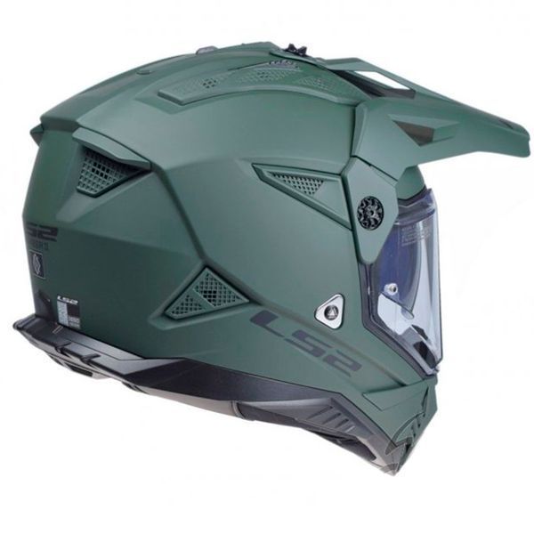 Мотошолом LS2 MX702 Pioneer 2 Solid Matt Mil. Green L 467021062L фото