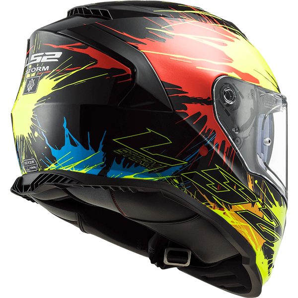 Шолом LS2 FF800 Storm Drop Black Yellow Red XL 108003154XL фото