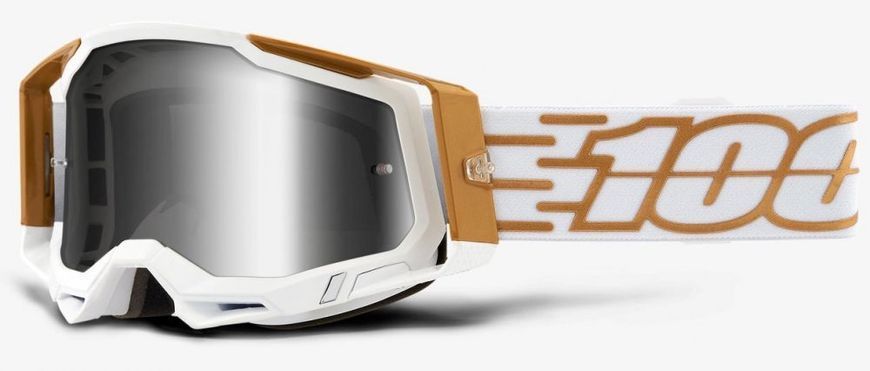 Окуляри 100% RACECRAFT 2 Goggle [Mayfair], Mirror Silver Lens 50121-252-18 фото
