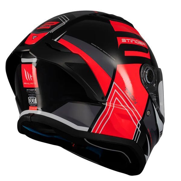 Мотошолом MT STINGER 2 Tron B15 Gloss Red L 133438011516 фото