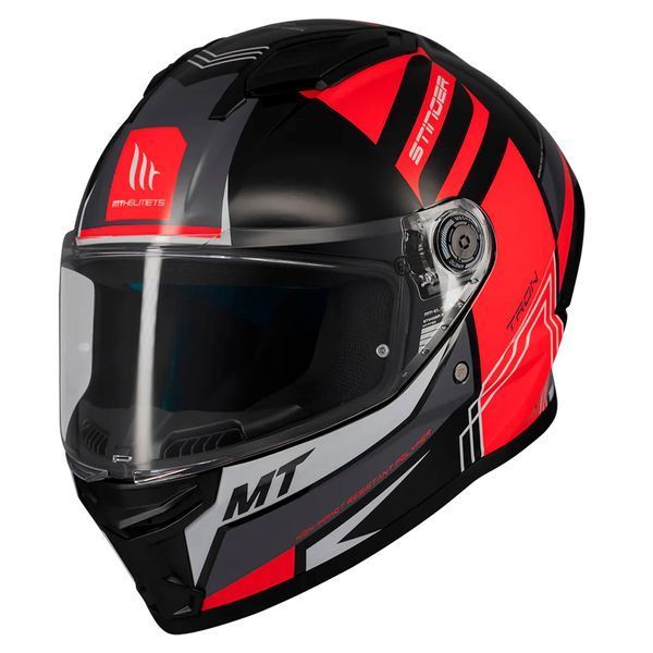 Мотошолом MT STINGER 2 Tron B15 Gloss Red L 133438011516 фото