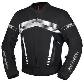 Мотокуртка IXS RS-400 ST 3.0 black-white L X56046-031-L фото