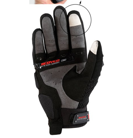 Мотоперчатки женские Scoyco MC20 Lady Black S 000004378_1 фото