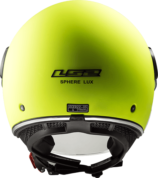 Шолом LS2 OF558 Sphere Lux Matt Hi-Vis Yellow XS 305585053XS фото