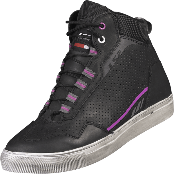 Мотовзуття LS2 Zoe Lady Boots Black Purple 71060C007436 фото