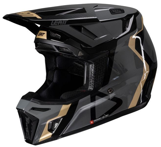 Шолом LEATT Moto 8.5 Helmet + Goggle [Black], M 1025100142 фото