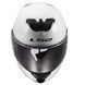 Мотошолом LS2 FF820 Rapid 3 Solid Gloss White XS 168200002XS фото 13
