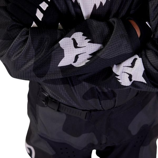 Детская Джерси FOX 180 Youth Jersey - BNKR [Black], YL 31429-247-YL фото