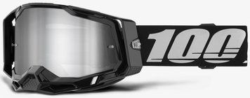 Окуляри 100% RACECRAFT 2 Goggle [Black], Mirror Silver Lens 50010-00034 фото