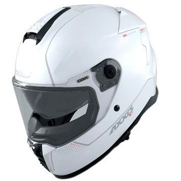 Мотошолом AXXIS HAWK SV Solid A0 Gloss White L 000005954_4 фото