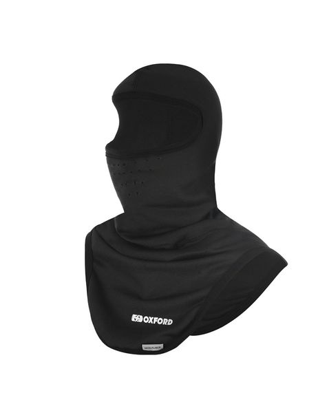 Балаклава (підшоломник) утеплена Oxford Deluxe Balaclava Micro Fibre Black CA040 фото