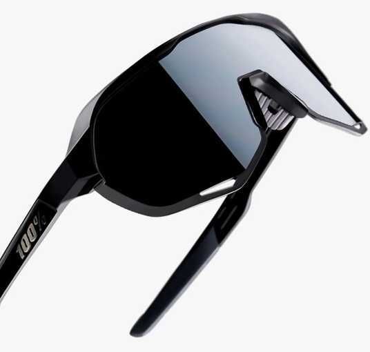 100% S2 Soft Tact サングラス Купити Окуляри Ride 100% S2 - Soft Tact Black - Smoke Lens