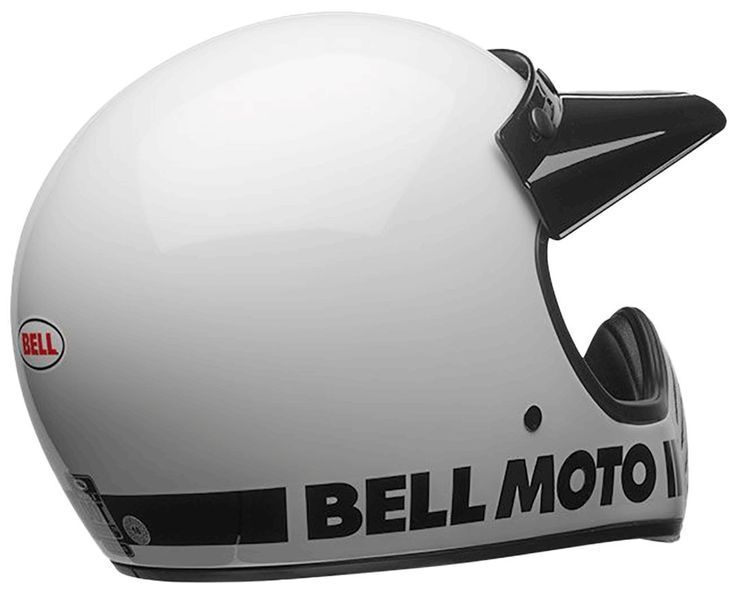 Шлем BELL MOTO-3 Helmet [White], L 34928-008-L фото