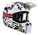 Шлем LEATT Helmet Moto 3.5 + Goggle [Zebra], XS 1023011200 фото 1