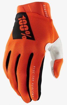Перчатки 100% RIDEFIT Glove [Fluo Orange], S (8) 10010-00005 фото