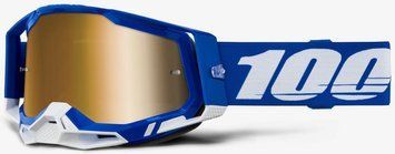 Окуляри 100% RACECRAFT 2 Goggle [Blue], Mirror Gold Lens 50010-00035 фото
