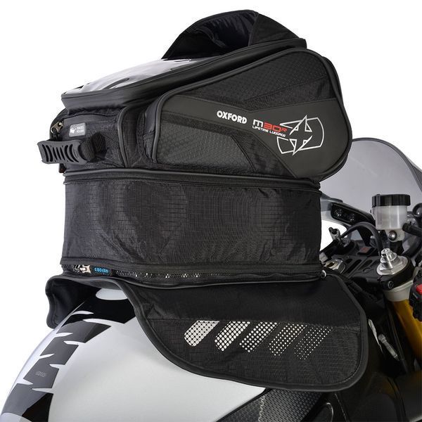 Сумка на бак Oxford M30R Tank Bag - Black OL245 фото