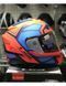 Шолом LS2 FF800 Storm Faster Matt Fluo Orange Blue XL 108002252XL фото 2