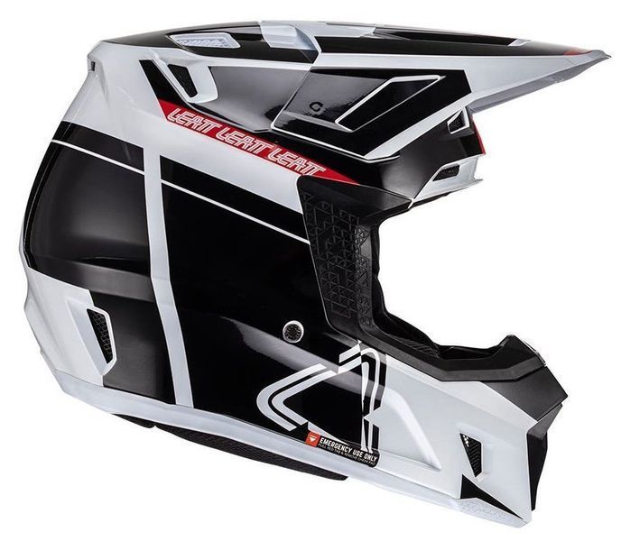 Шолом LEATT Helmet Moto 7.5 + Goggle [Black], M 1024060242 фото