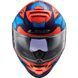 Шолом LS2 FF800 Storm Faster Matt Fluo Orange Blue XL 108002252XL фото 6