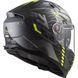 Шлем LS2 FF811 Vector 2 Techbot Matt Titanium Hi-Vis Yellow XL 168112253XL фото 6