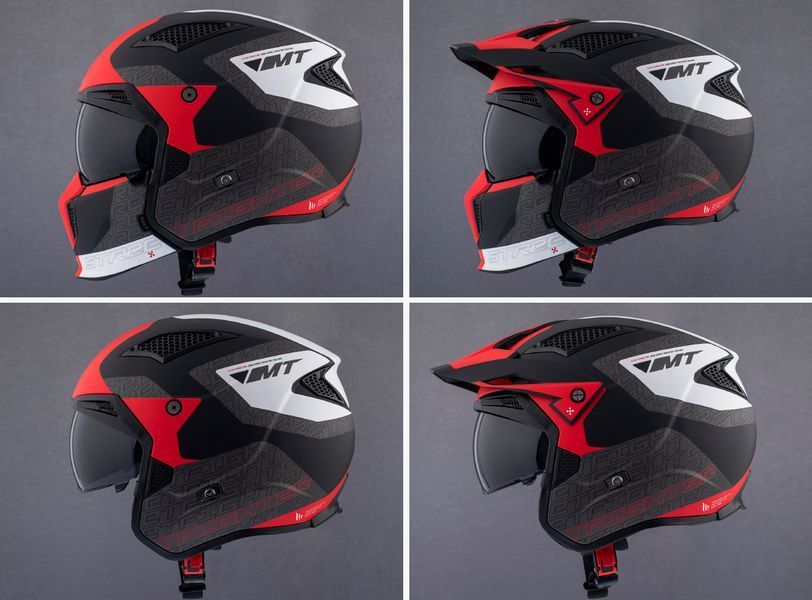 Мотошлем MT STREETFIGHTER SV S Solid A22 Gloss Grey ECE2206 L 000006260_4 фото