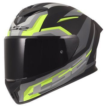 Мотошлем LS2 FF820 Rapid 3 Hyper Black Hi-Vis Yellow L 168200853L фото