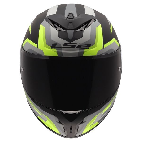 Мотошолом LS2 FF820 Rapid 3 Hyper Black Hi-Vis Yellow L 168200853L фото